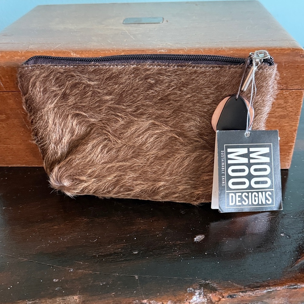 NWT Cowhide Bag by Moo Moo Designs